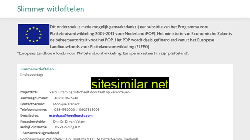 slimmerwitloftelen.nl alternative sites