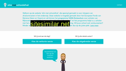 slimmetschoolafval.nl alternative sites