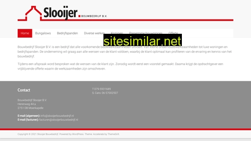 slooijerbouwbedrijf.nl alternative sites