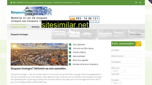 Sloopautogroningen-nl similar sites