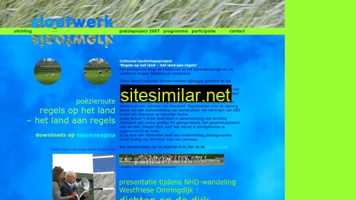 slootwerk.nl alternative sites