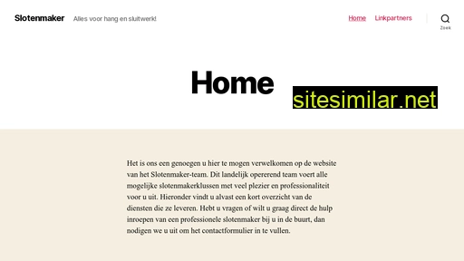 slotenmaker-team.nl alternative sites