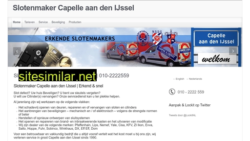 slotenmakercapelleaandenijssel.nl alternative sites