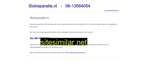 slotreparatie.nl alternative sites