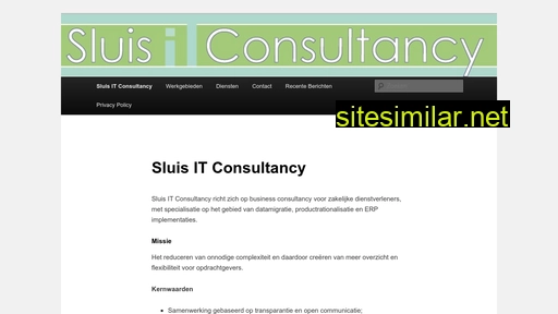 sluisitconsultancy.nl alternative sites