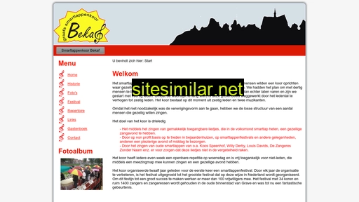 smartlappenkoorbekaf.nl alternative sites