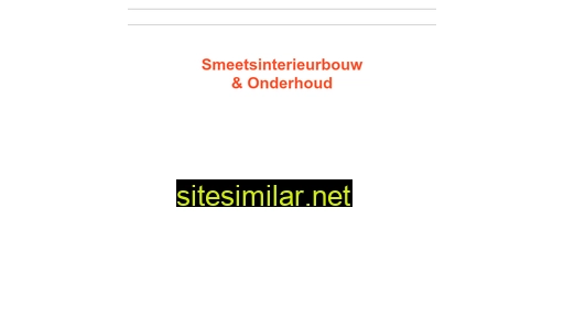 smeetsinterieurbouw.nl alternative sites