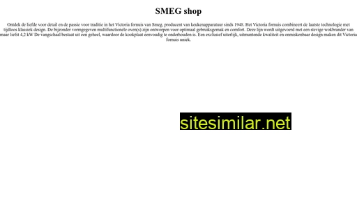 smeg-shop.nl alternative sites