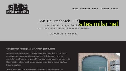 sms-deurtechniek.nl alternative sites
