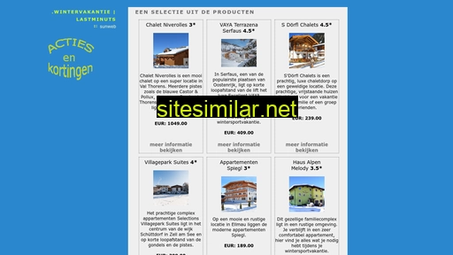 sneeuwvakantietips.nl alternative sites