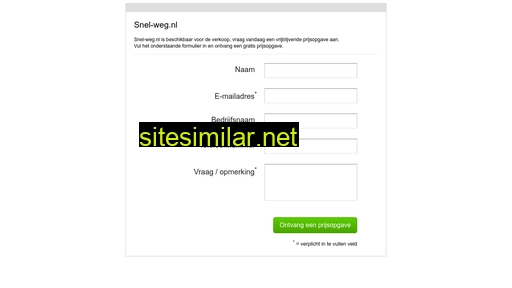 snel-weg.nl alternative sites