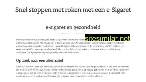 snelstoppenmetroken.nl alternative sites