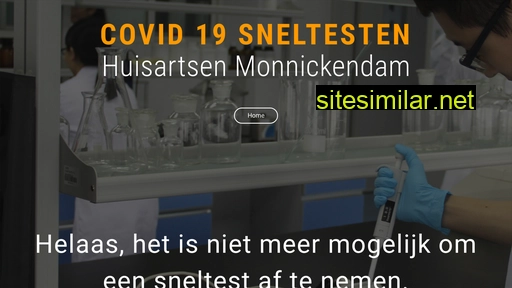 sneltestmonnickendam.nl alternative sites