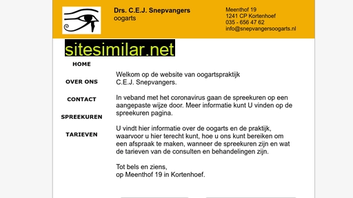 snepvangersoogarts.nl alternative sites