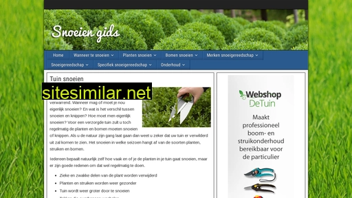 snoeiengids.nl alternative sites