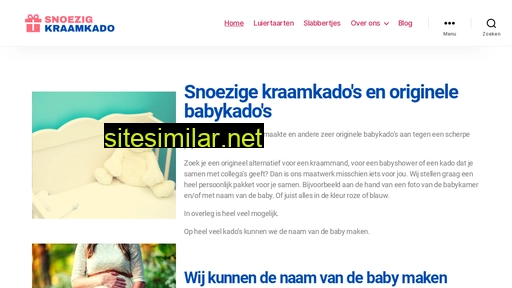 snoezigkraamkado.nl alternative sites