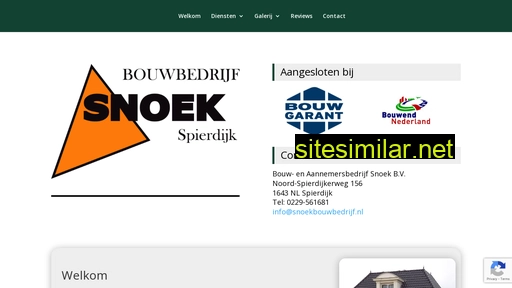 snoekbouwbedrijf.nl alternative sites