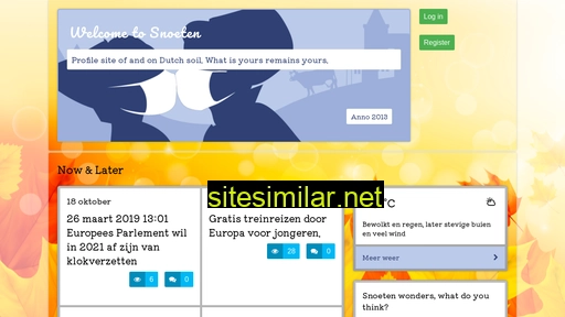 snoeten.nl alternative sites