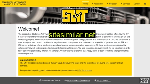 snt.utwente.nl alternative sites