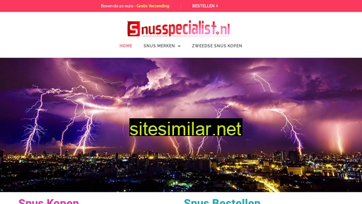 snusspecialist.nl alternative sites