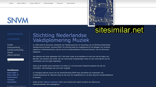 snvm.nl alternative sites