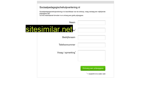 sociaalpedagogischehulpverlening.nl alternative sites