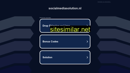 socialmediasolution.nl alternative sites