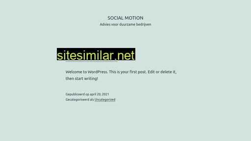 socialmotion.nl alternative sites