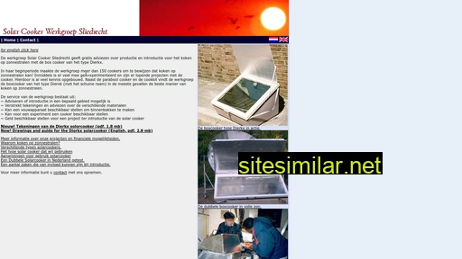 solarcooker.nl alternative sites