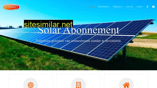 solarnova.nl alternative sites