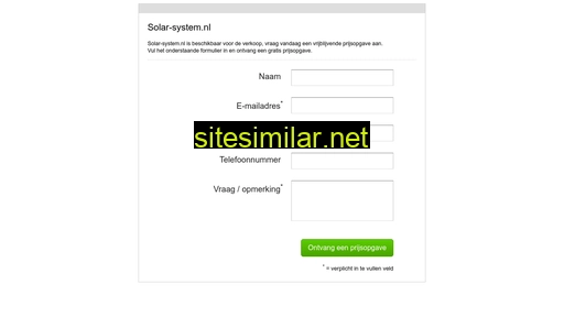 solar-system.nl alternative sites