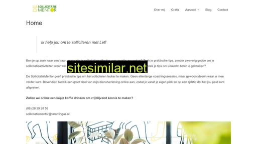 sollicitatiementor.nl alternative sites