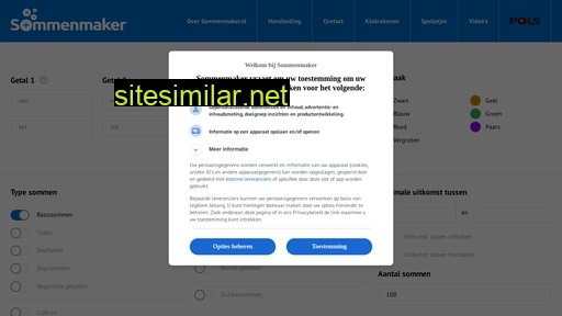 sommenmaker.nl alternative sites