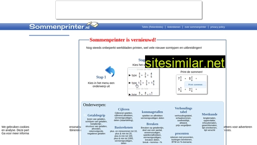 sommenprinter.nl alternative sites