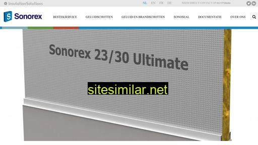 Sonorex similar sites