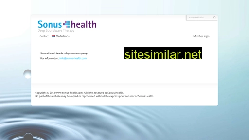 sonus-health.nl alternative sites