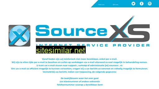 sourcexs.nl alternative sites
