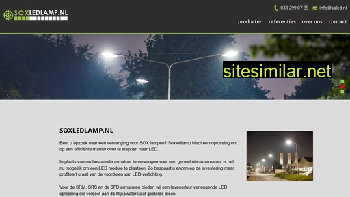 soxledlamp.nl alternative sites