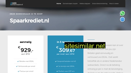spaarkrediet.nl alternative sites