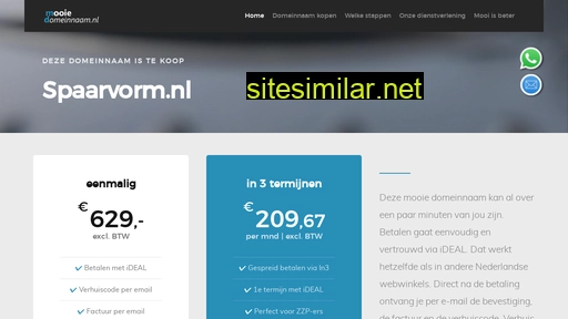 spaarvorm.nl alternative sites