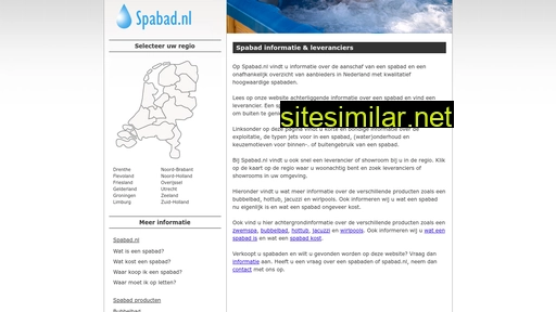 spabad.nl alternative sites