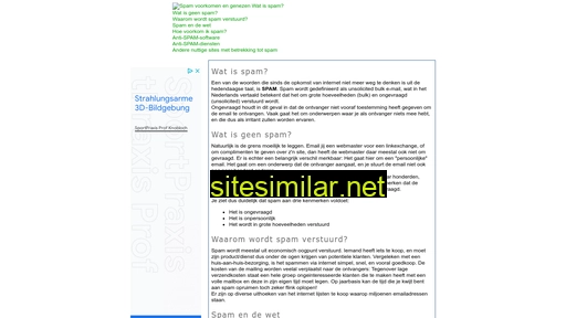 spamvechter.nl alternative sites