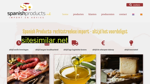spanishproducts.nl alternative sites