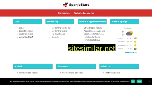 Spanjestart similar sites