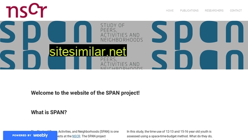 spanproject.nl alternative sites