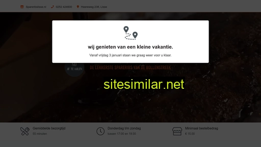 spareribslisse.nl alternative sites