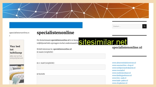 specialistenonline.nl alternative sites