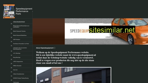 speedequipment-performance-parts.nl alternative sites