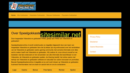 speelgokkastenonline.nl alternative sites
