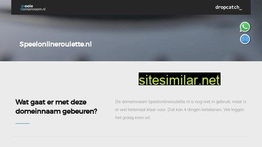 speelonlineroulette.nl alternative sites